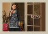 Rosy Black And White By Eba Georgette Bulk Readymade Suits Orders In India